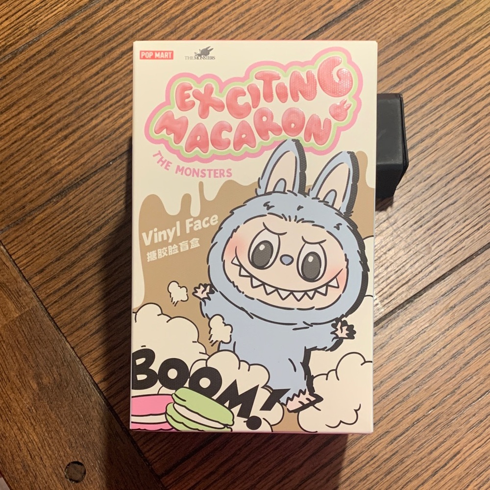 AUTHENTIC SESAME BEAN Macaron The Monsters Vinyl Face Labubus